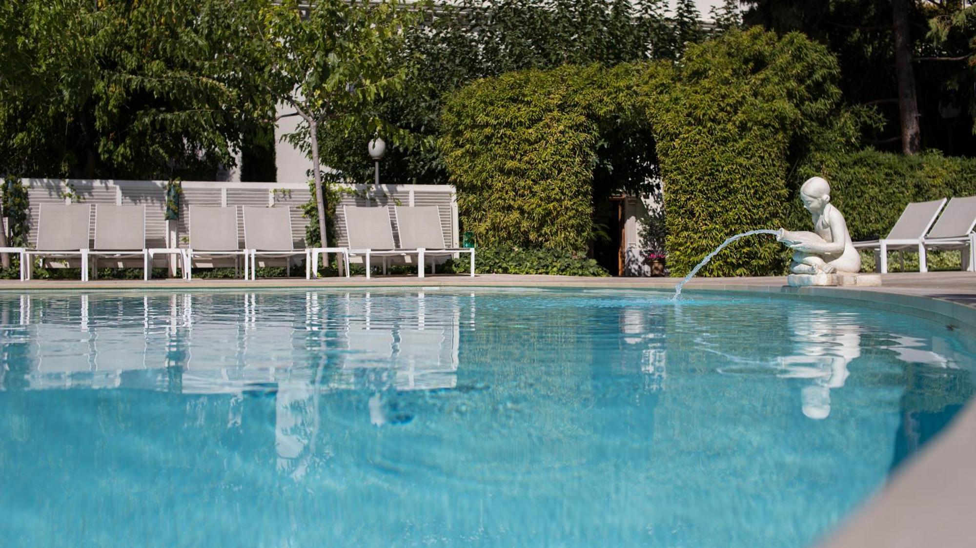 Hotel Balneario Prats Caldes de Malavella Buitenkant foto
